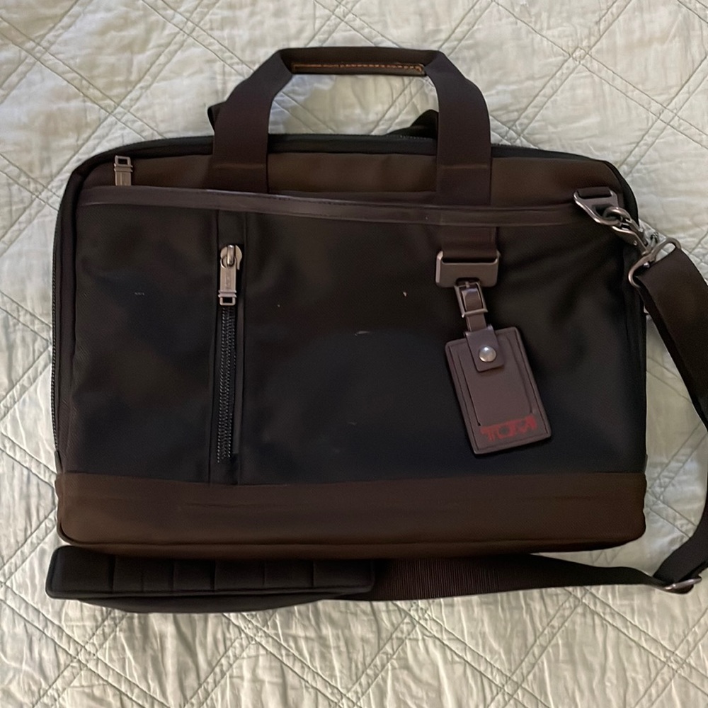 Tumi Burke Portolio Slim Brown/Black